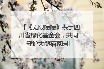 《无限暖暖》携手四川省绿化基金会，共同守护大熊猫家园