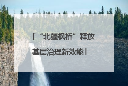 “北疆枫桥”释放基层治理新效能