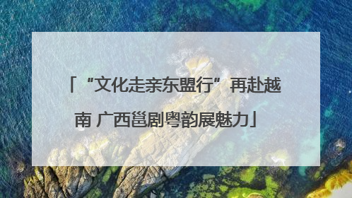 “文化走亲东盟行”再赴越南 广西邕剧粤韵展魅力