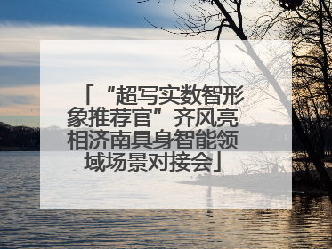 “超写实数智形象推荐官”齐风亮相济南具身智能领域场景对接会