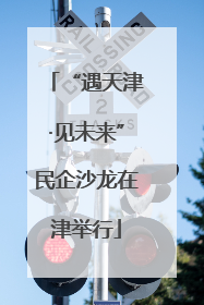 “遇天津·见未来”民企沙龙在津举行