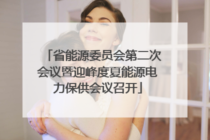 省能源委员会第二次会议暨迎峰度夏能源电力保供会议召开