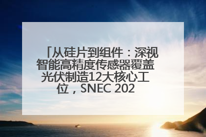 从硅片到组件：深视智能高精度传感器覆盖光伏制造12大核心工位，SNEC 2025诚邀见证