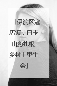 伊滨区寇店镇：白玉山药扎根 乡村土里生金