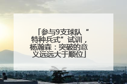 参与9支球队“特种兵式”试训，杨瀚森：突破的意义远远大于顺位