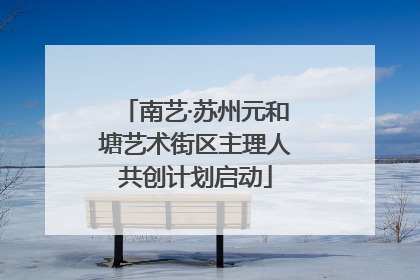 南艺·苏州元和塘艺术街区主理人共创计划启动