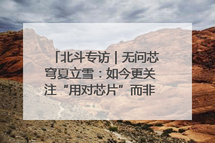 北斗专访｜无问芯穹夏立雪：如今更关注“用对芯片”而非“用贵芯片”