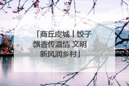 商丘虞城丨饺子飘香传温情 文明新风润乡村