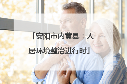 安阳市内黄县：人居环境整治进行时