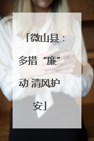 微山县：多措“廉”动 清风护安
