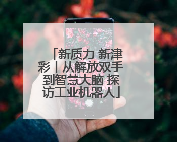 新质力 新津彩丨从解放双手到智慧大脑 探访工业机器人