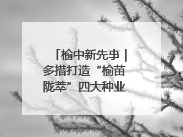 榆中新先事｜多措打造“榆苗陇萃”四大种业育苗品牌