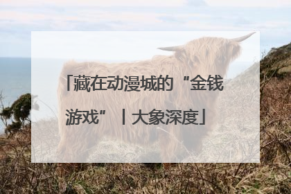 藏在动漫城的“金钱游戏”丨大象深度