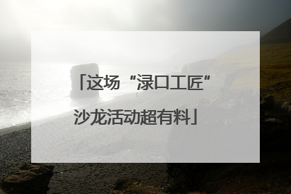 这场“渌口工匠”沙龙活动超有料