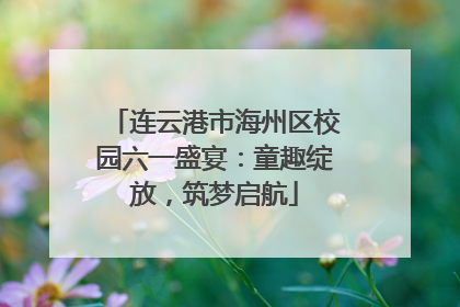 连云港市海州区校园六一盛宴：童趣绽放，筑梦启航