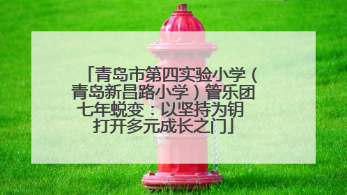 青岛市第四实验小学（青岛新昌路小学）管乐团七年蜕变：以坚持为钥 打开多元成长之门