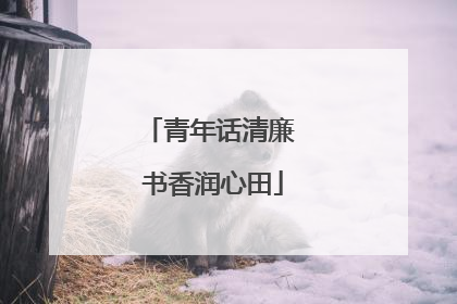 青年话清廉 书香润心田