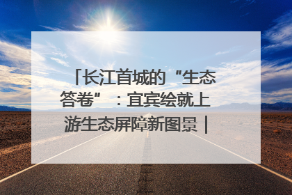 长江首城的“生态答卷”：宜宾绘就上游生态屏障新图景｜中华环保世纪行
