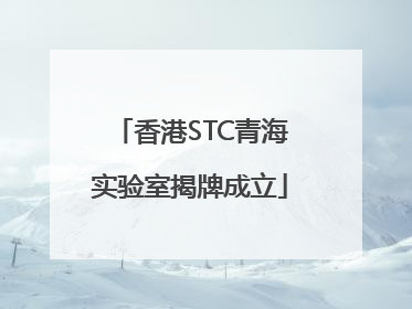 香港STC青海实验室揭牌成立