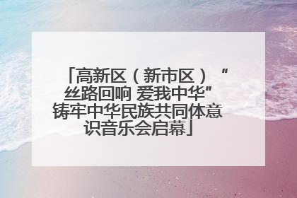 高新区（新市区）“丝路回响 爱我中华”铸牢中华民族共同体意识音乐会启幕