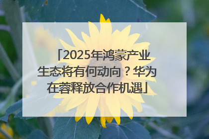 2025年鸿蒙产业生态将有何动向？华为在蓉释放合作机遇