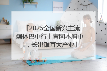 2025全国新兴主流媒体巴中行丨青冈木屑中，长出银耳大产业