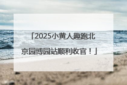 2025小黄人趣跑北京园博园站顺利收官！