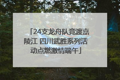 24支龙舟队竞渡嘉陵江 四川武胜系列活动点燃激情端午